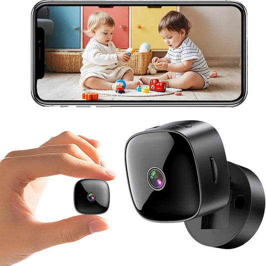 Wireless HD WiFi Camera for Indoor and Outdoor Use - Smart Home Security Solution, Mobile Viewable, Ideal for Monitoring Elderly, Children, and Pets