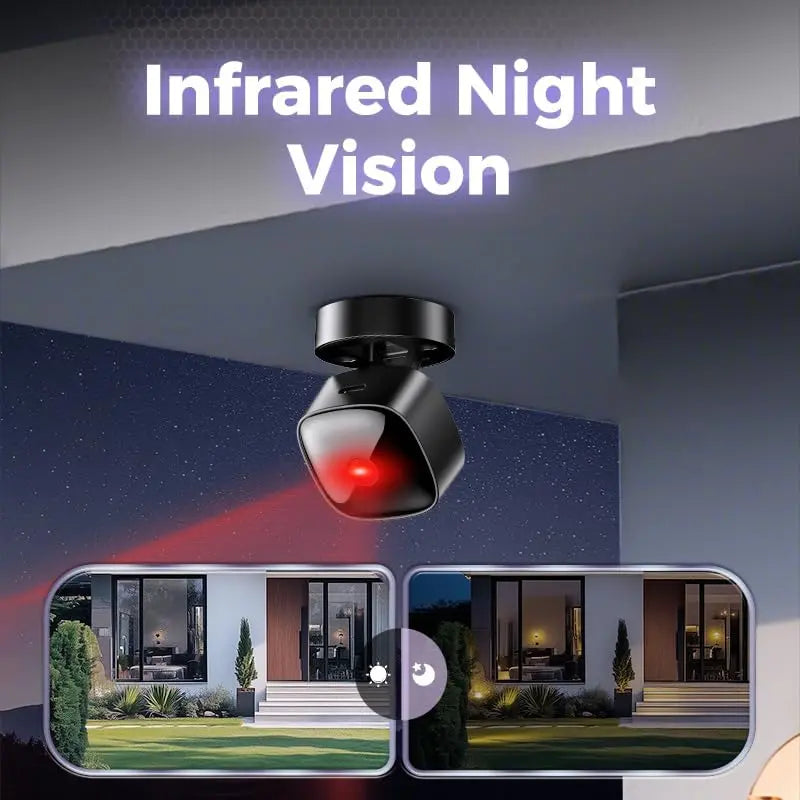 Wireless HD WiFi Camera for Indoor and Outdoor Use - Smart Home Security Solution, Mobile Viewable, Ideal for Monitoring Elderly, Children, and Pets