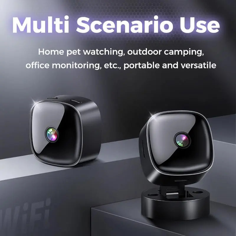 Wireless HD WiFi Camera for Indoor and Outdoor Use - Smart Home Security Solution, Mobile Viewable, Ideal for Monitoring Elderly, Children, and Pets